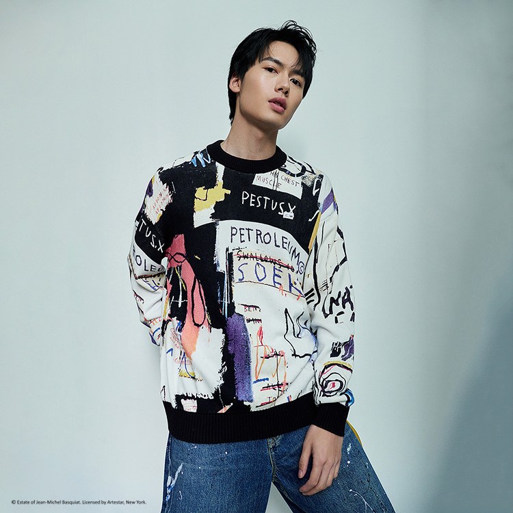 Lee x Basquiat SS24 Black Sweater