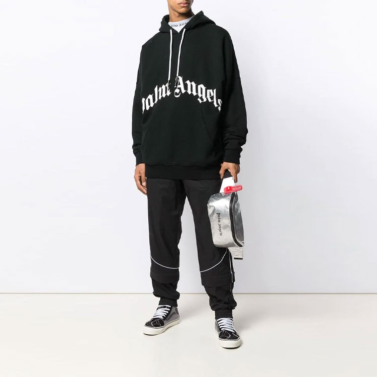 Palm Angels Logo Skull Hoodie