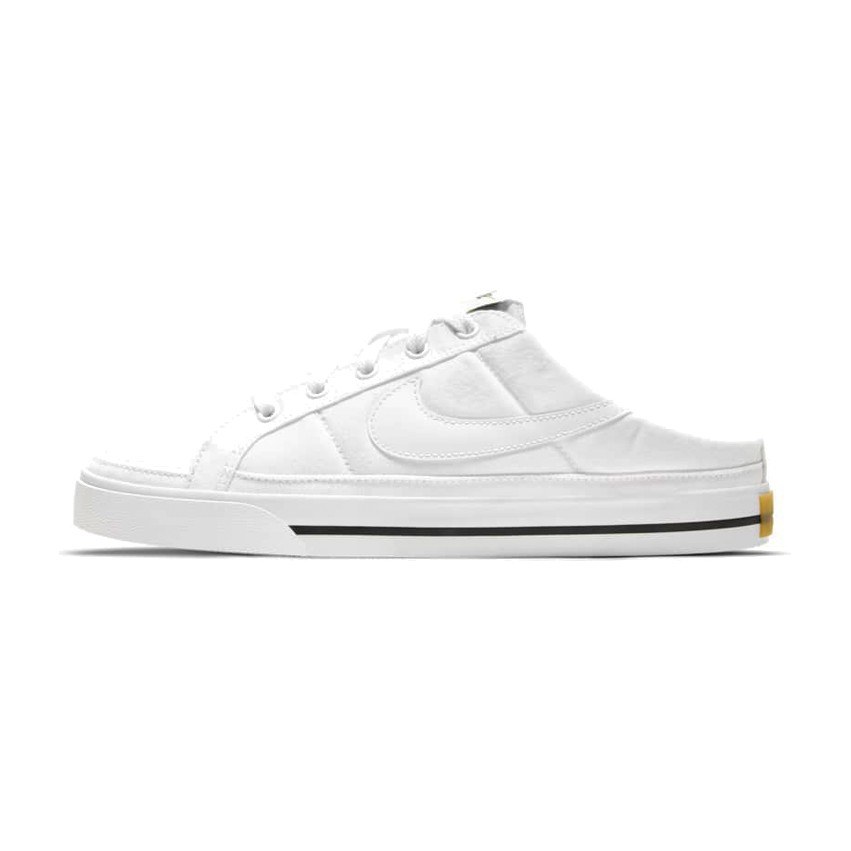 Nike Court Legacy Mule White Black