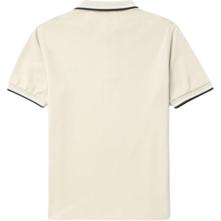 Fred Perry Logo Print Polo Khaki