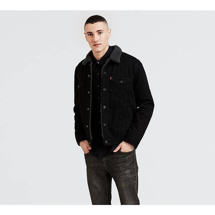Levis Denim Jacket Black