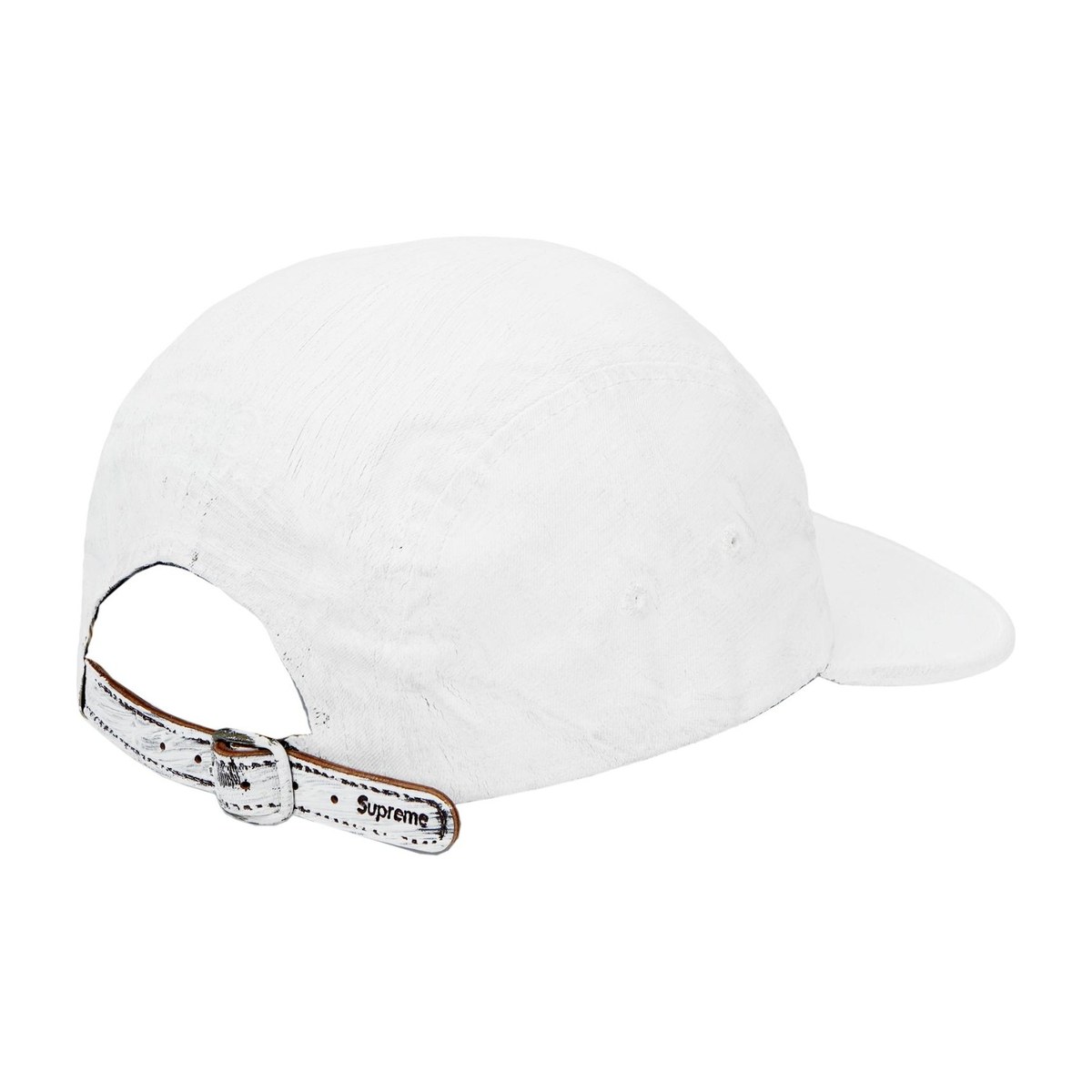 Supreme x MM6 Maison Margiela Painted Camp Cap White