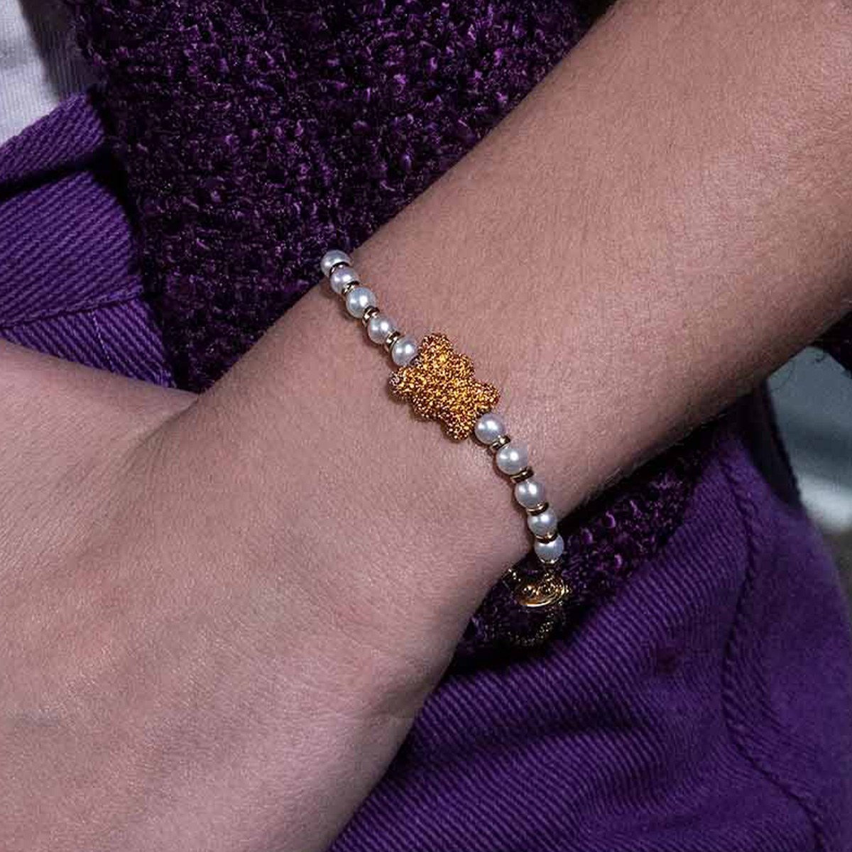 apm monaco BABY JUICE Yummy Gold Bracelet