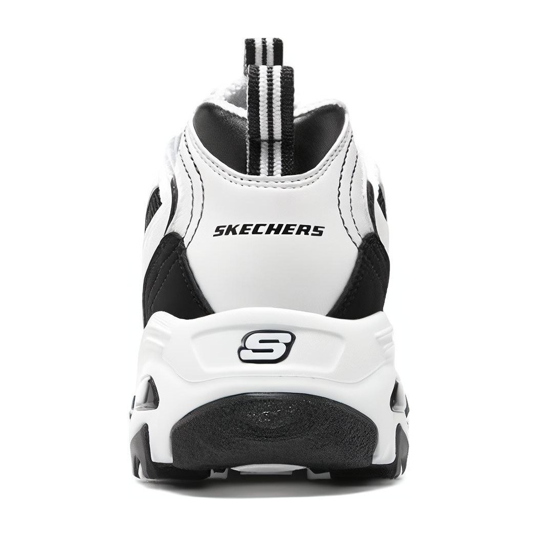 Skechers D'LITES Panda White Black