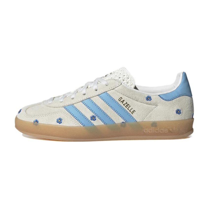 adidas Gazelle Indoor Floral Beige Light Blue
