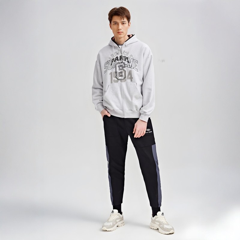Supreme x MM6 Maison Margiela Zip Up Hooded Sweatshirt