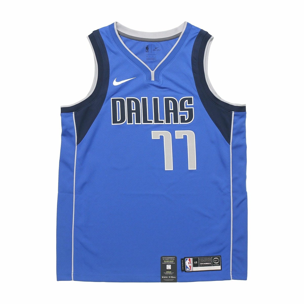 Nike NBA Jersey Luka Doncic Mavericks 77 Blue