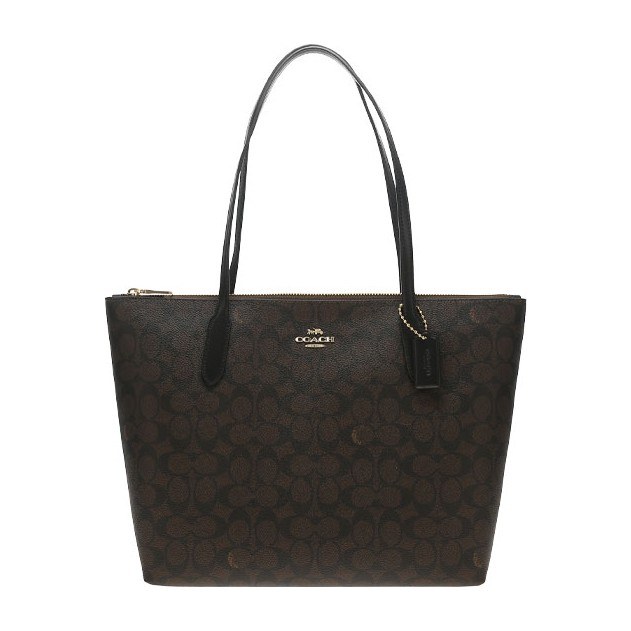 COACH Zip Top Tote 30