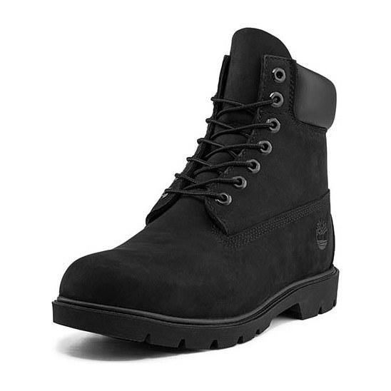 Timberland 6 Inch Black Wide