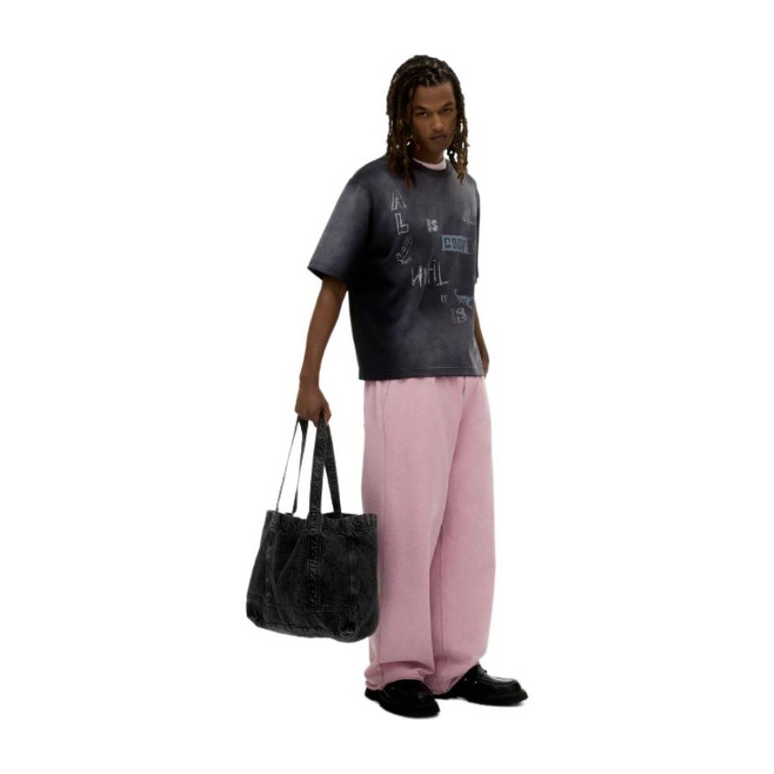 H&M Relaxed Ribbed Crew Neck T-Shirt
