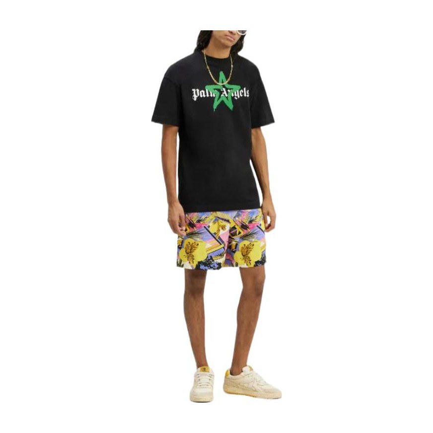 Palm Angels Spray Paint Star T-Shirt