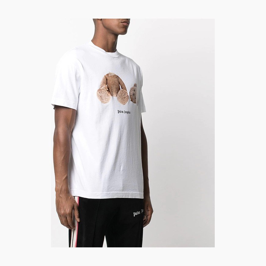Palm Angels Decapitated Bear T-Shirt White