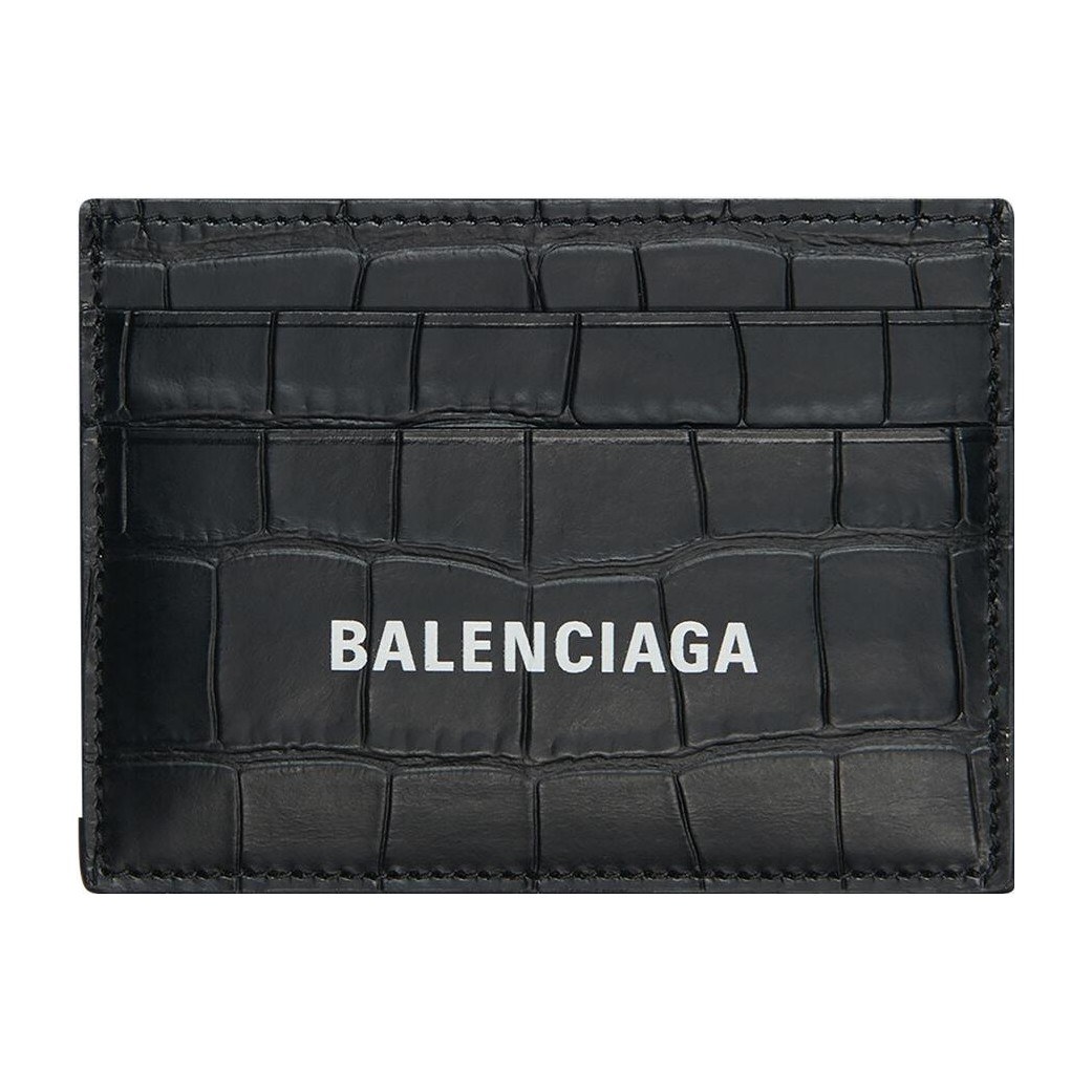 Balenciaga Cash Card Holder Black