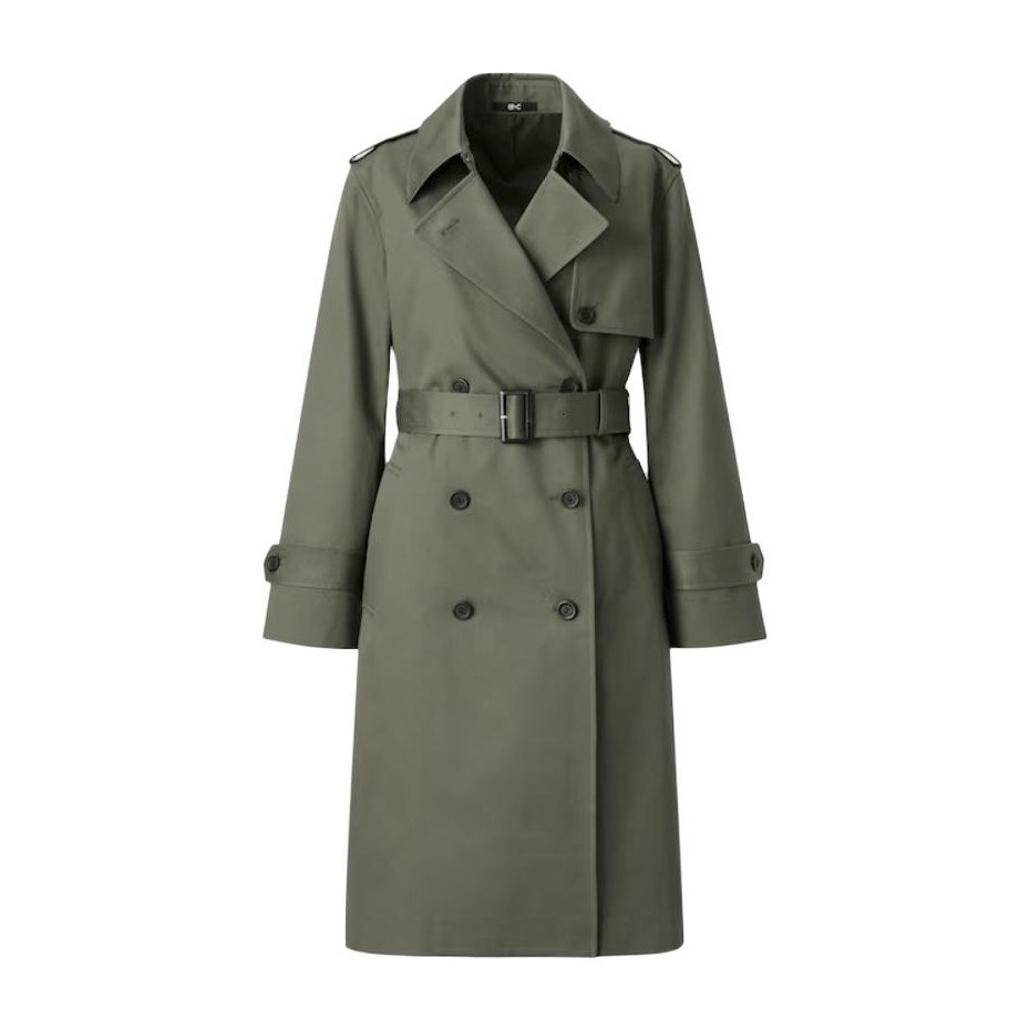 UNIQLO SS24 Olive Trench Coat