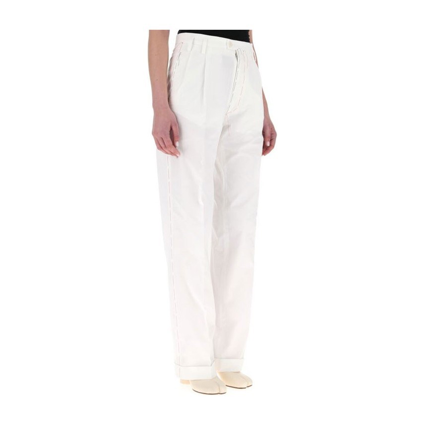 Maison Margiela SS21 White Pants