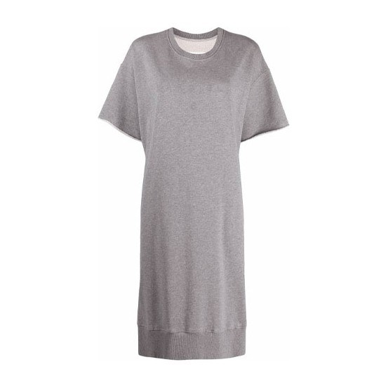 MM6 Maison Margiela A-Line Dress Grey