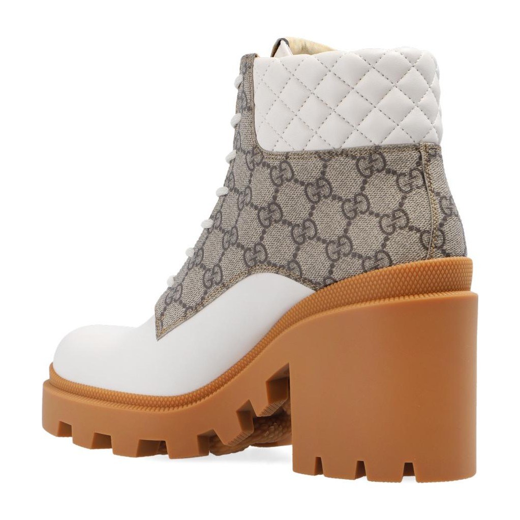 Gucci GG Supreme Ankle Boots