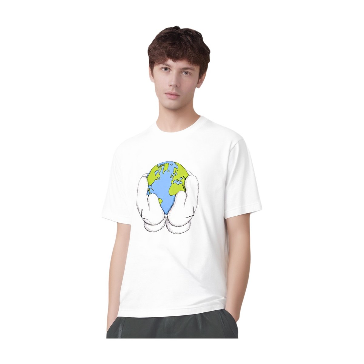 UNIQLO x KAWS PEACE FOR ALL T-Shirt White
