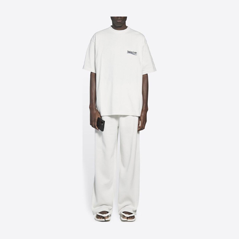 Balenciaga Political Campaign T-Shirt White