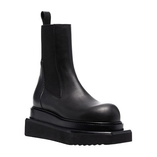 Rick Owens Chelsea Boots Black