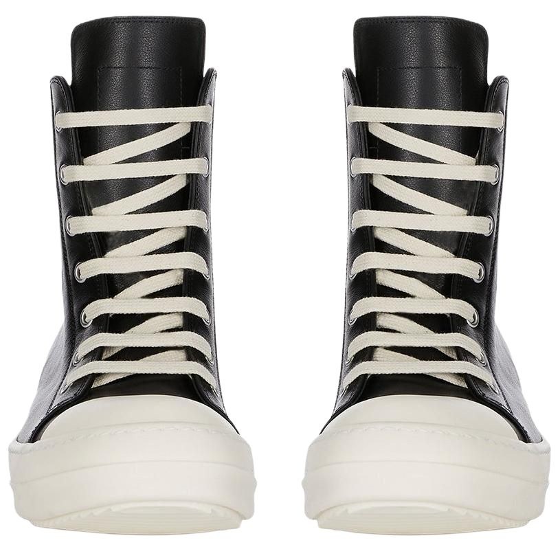 Rick Owens High Top Sneakers Black