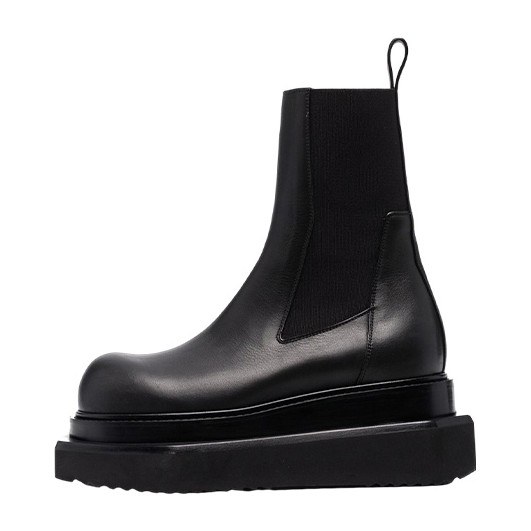Rick Owens Chelsea Boots Black