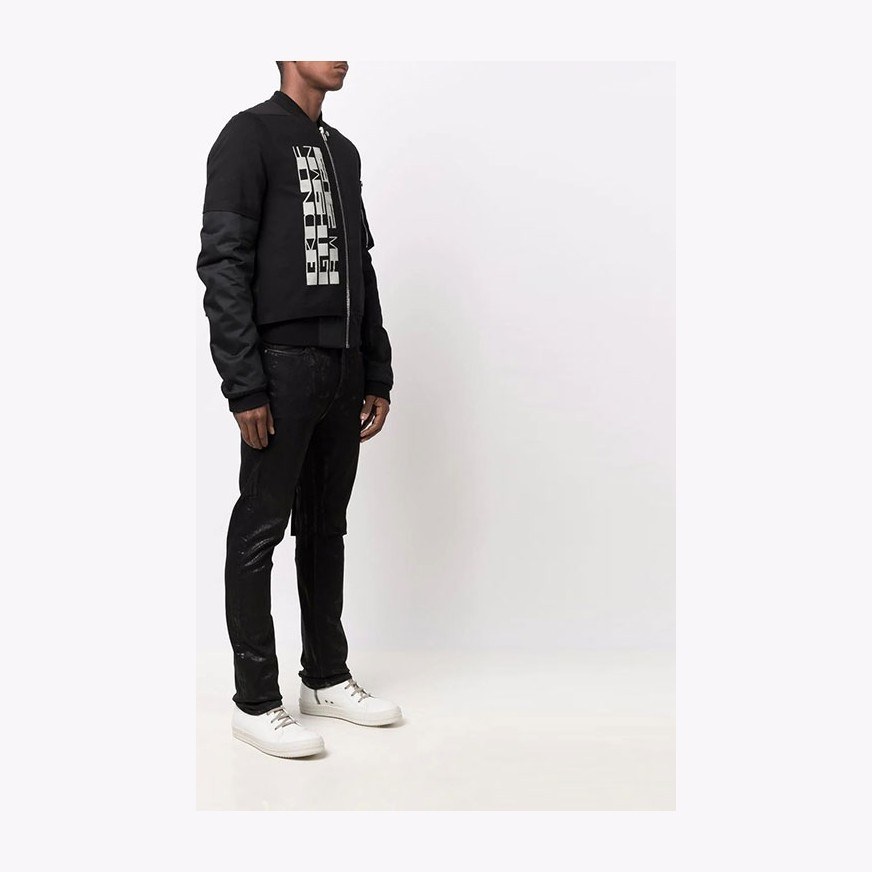 Rick Owens DRKSHDW FW21 Bomber Jacket Black