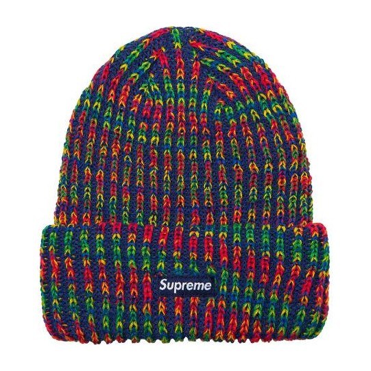 Supreme Rainbow Knit Beanie