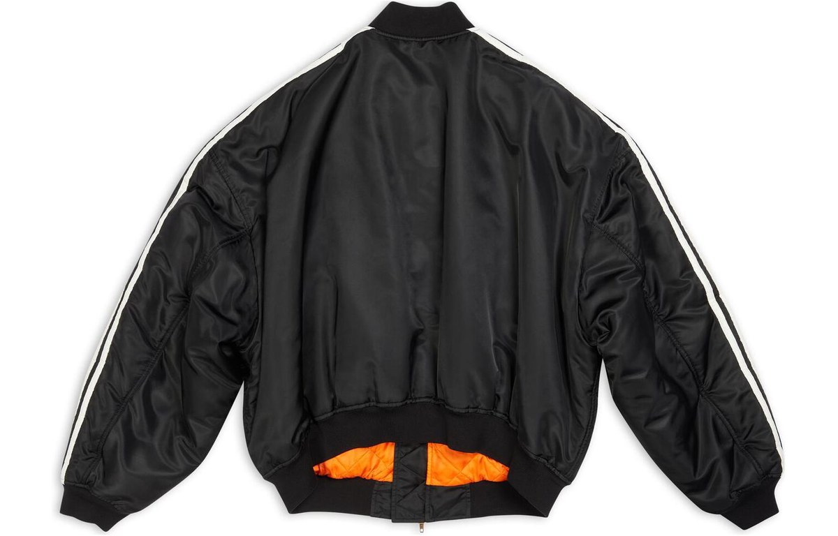 Balenciaga x Adidas FW22 Striped Zip Jacket
