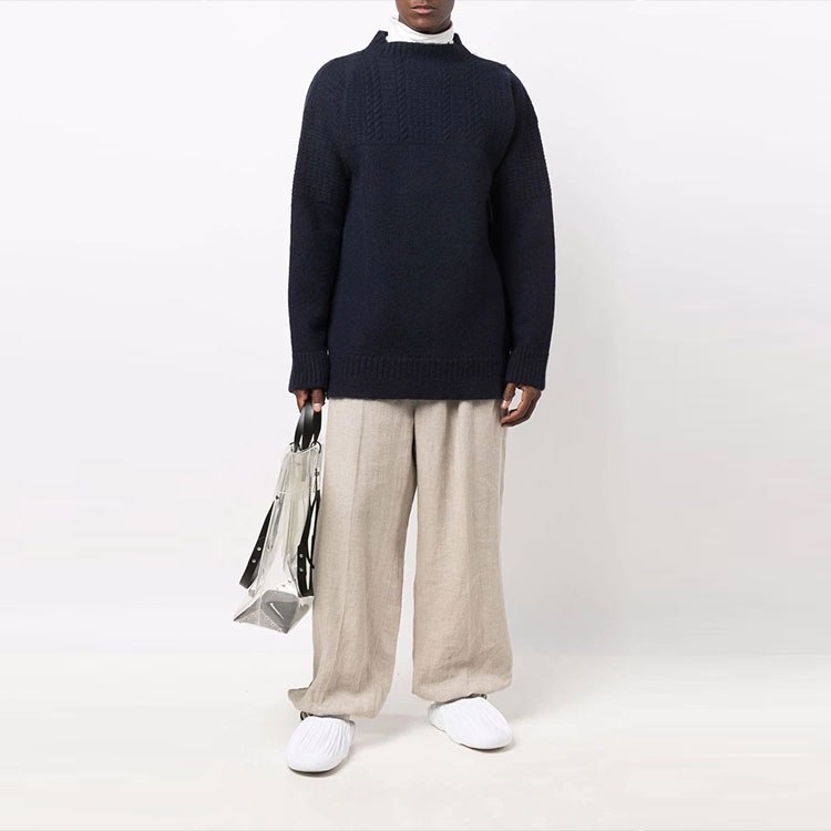 Maison Margiela FW21 Wool Sweater Blue