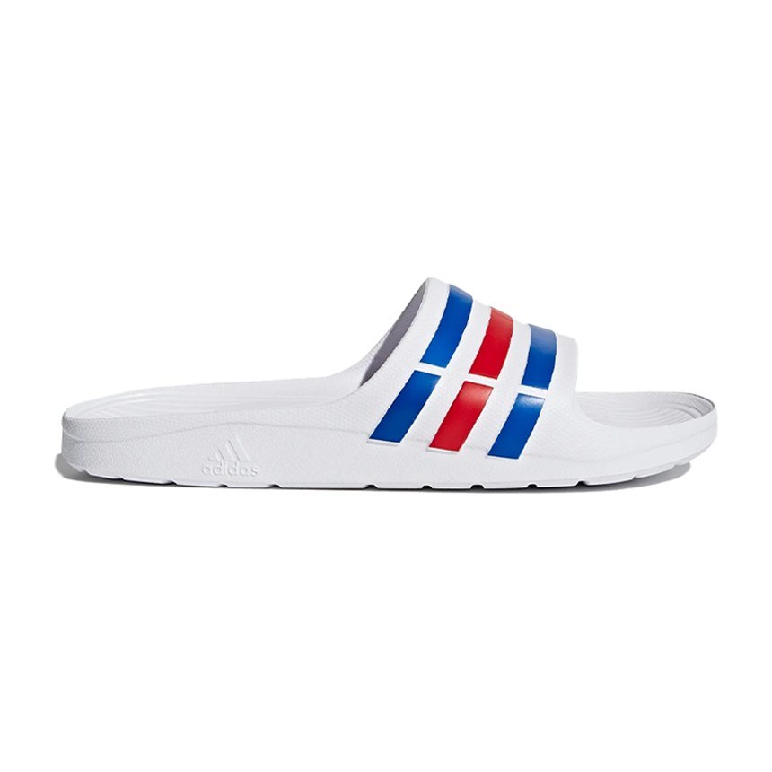adidas Duramo Sl Slide White Blue Red