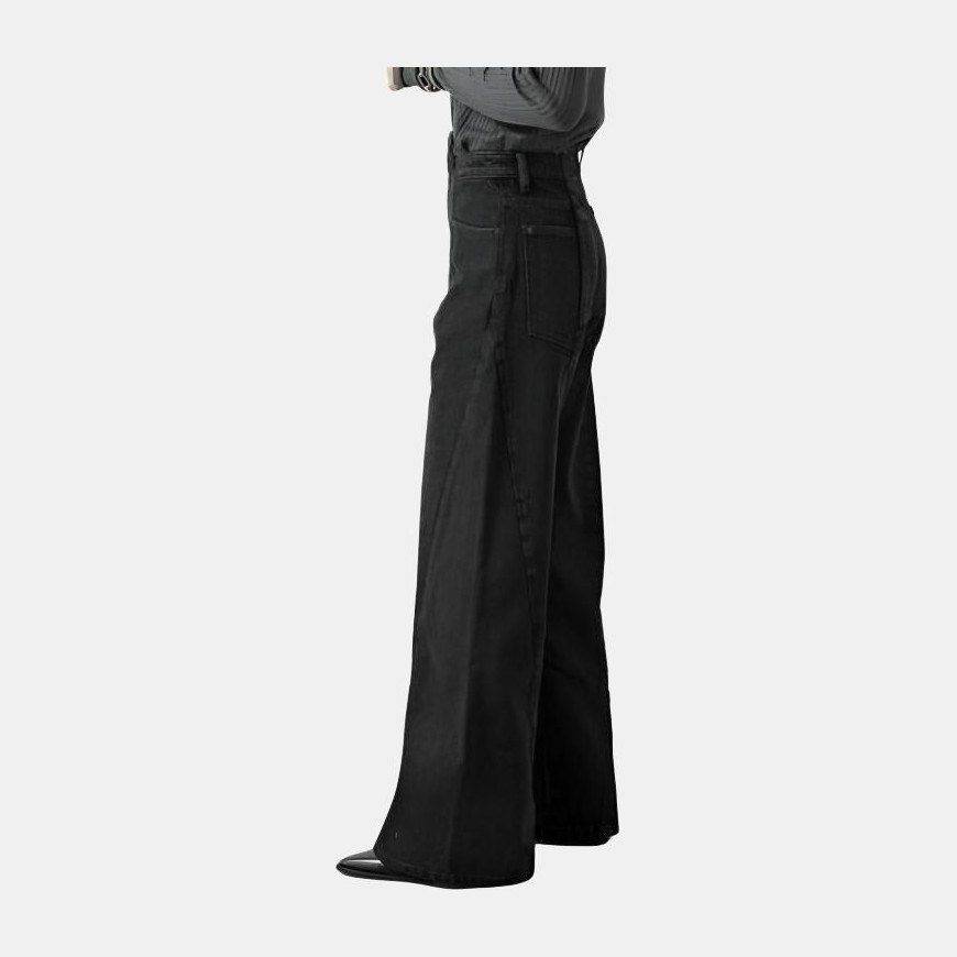 Maison Margiela Wide Leg High Waist Jeans