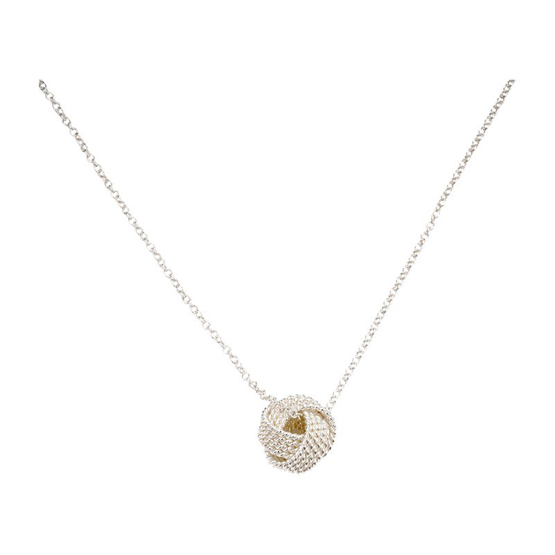 Tiffany & Co. Lucky Knot Pendant Necklace