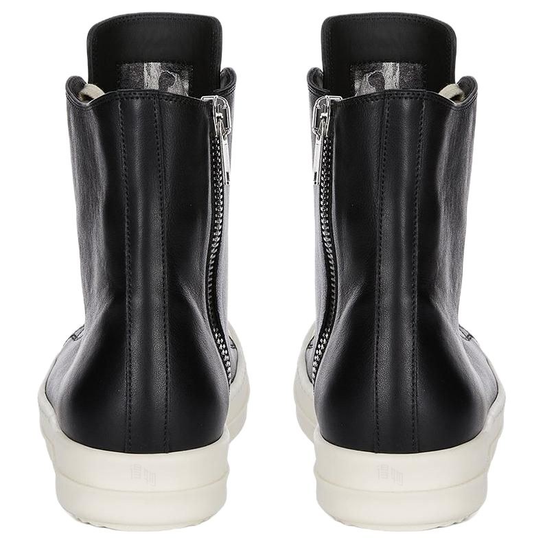 Rick Owens High Top Sneakers Black