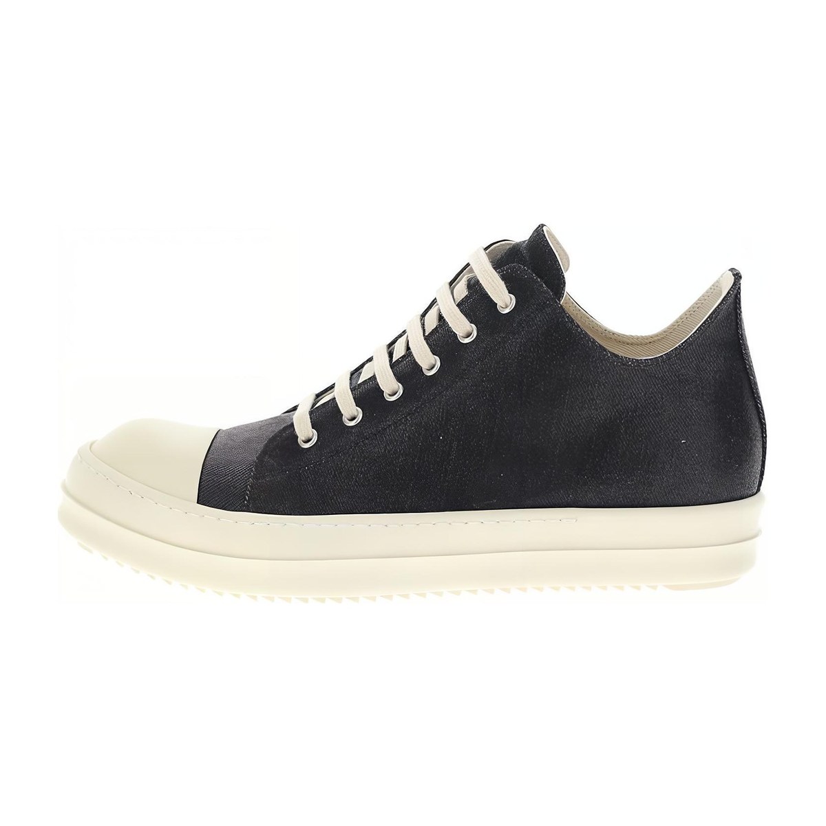 Rick Owens DRKSHDW Low Top Sneakers Black White