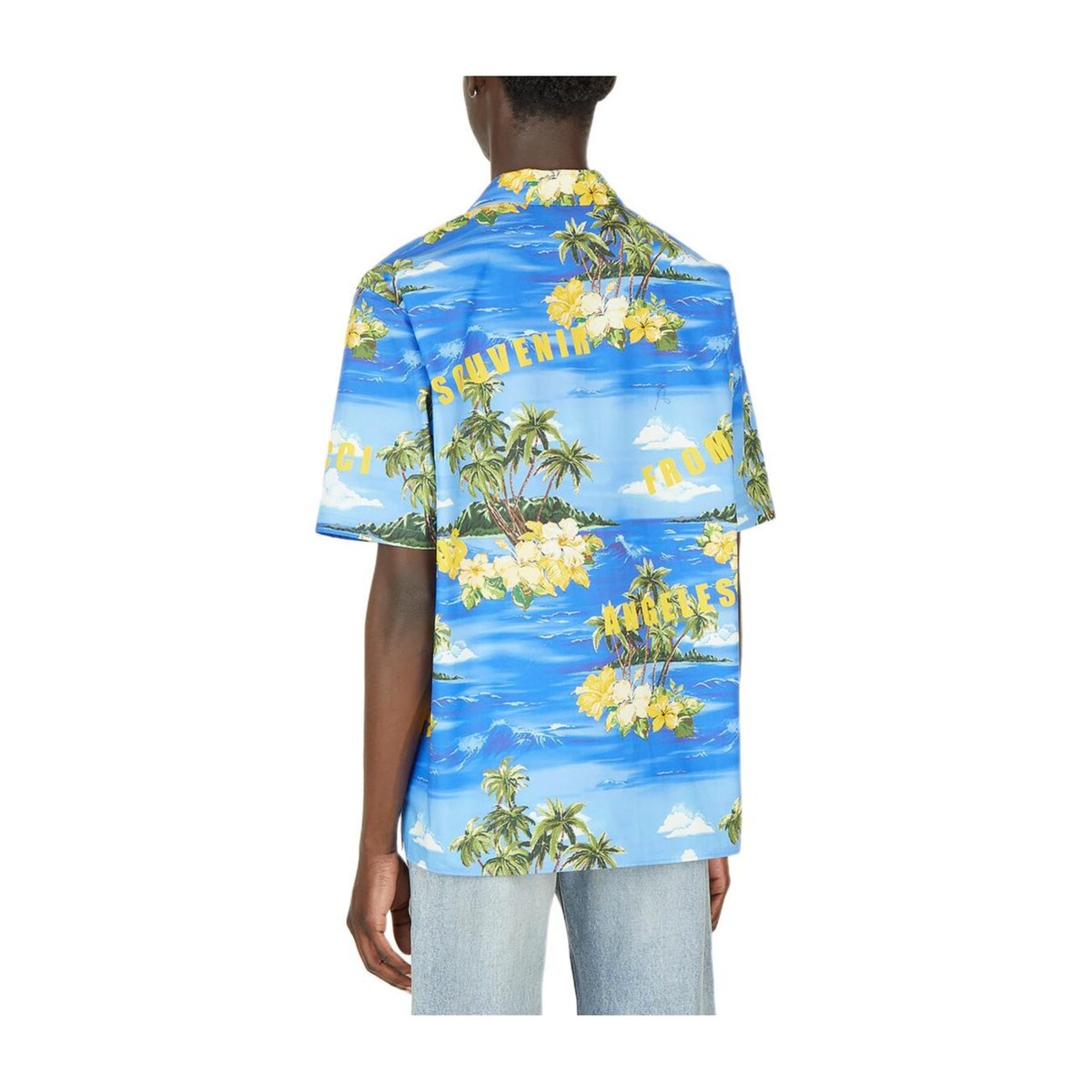 GUCCI SS22 Blue Shirt