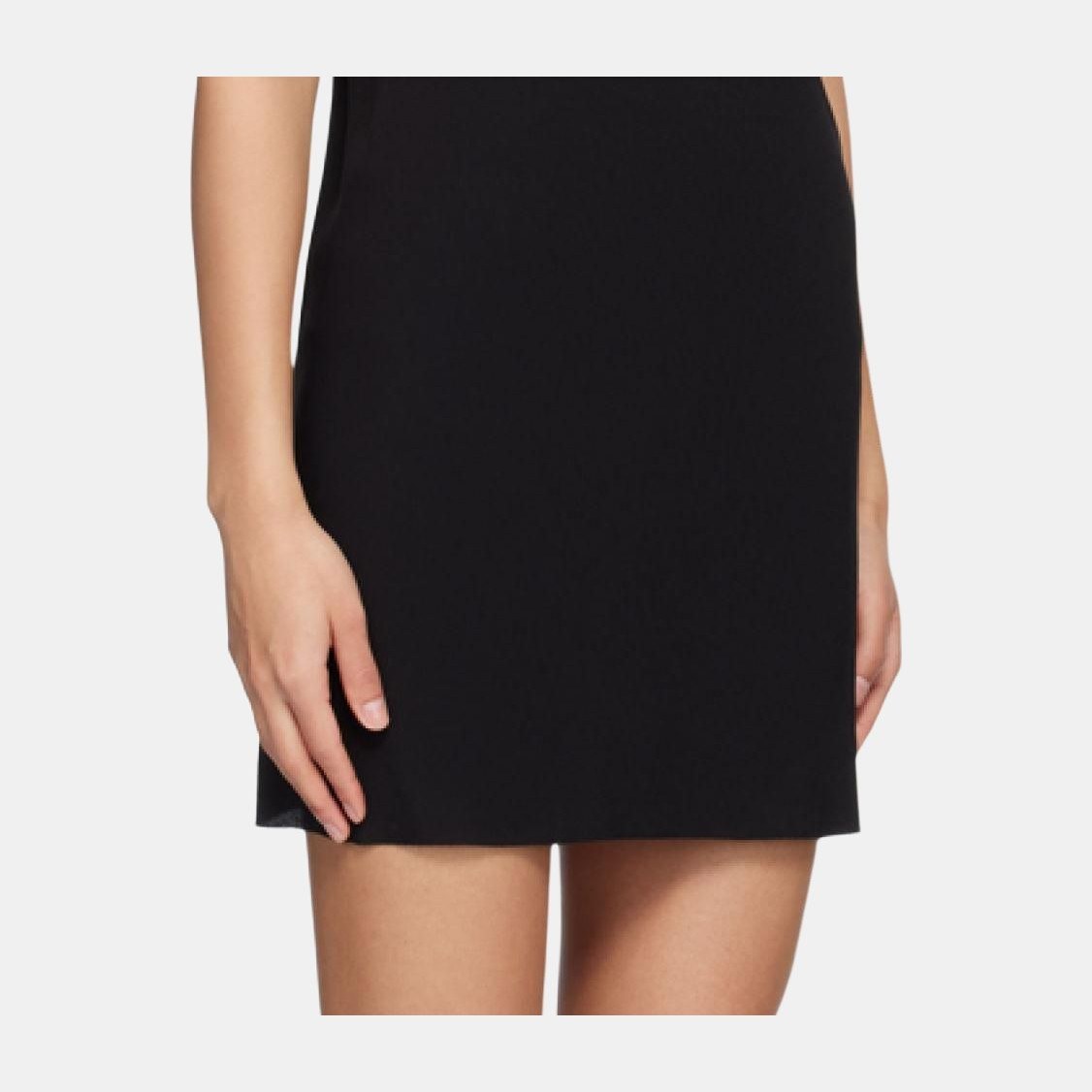 Rick Owens V-Neck Sleeveless Dress Black