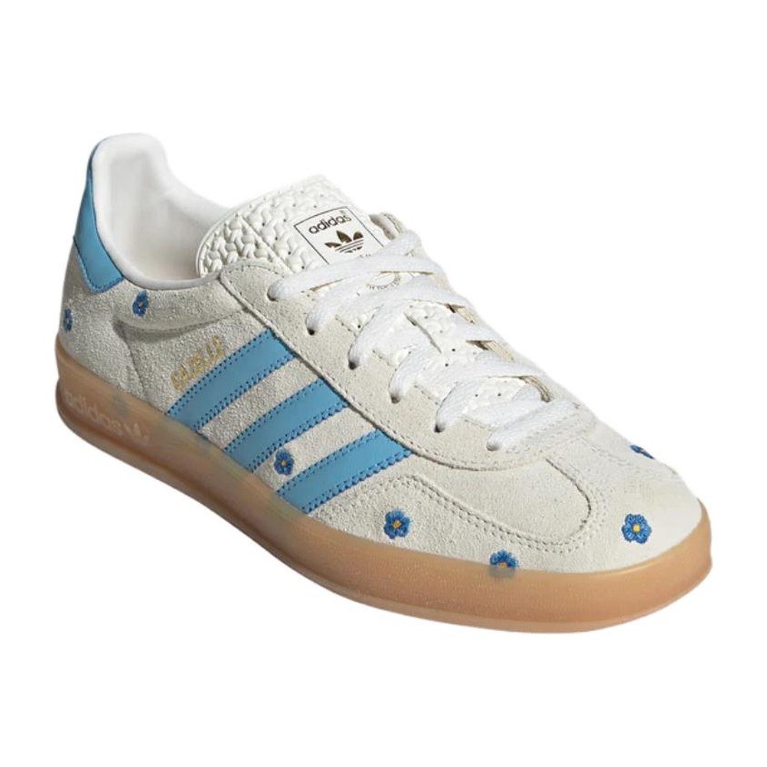 adidas Gazelle Indoor Floral Beige Light Blue