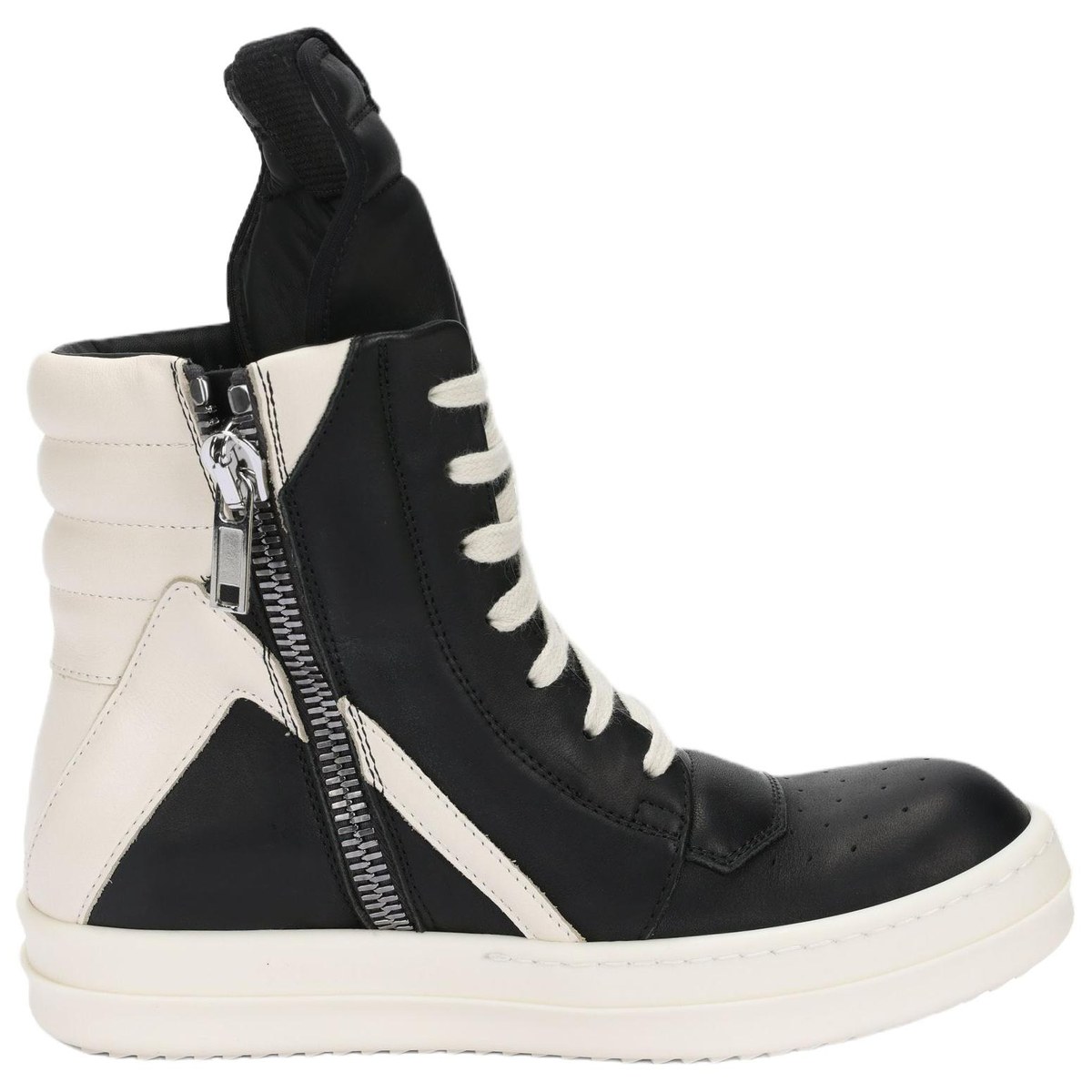 Rick Owens High Top Sneakers Black