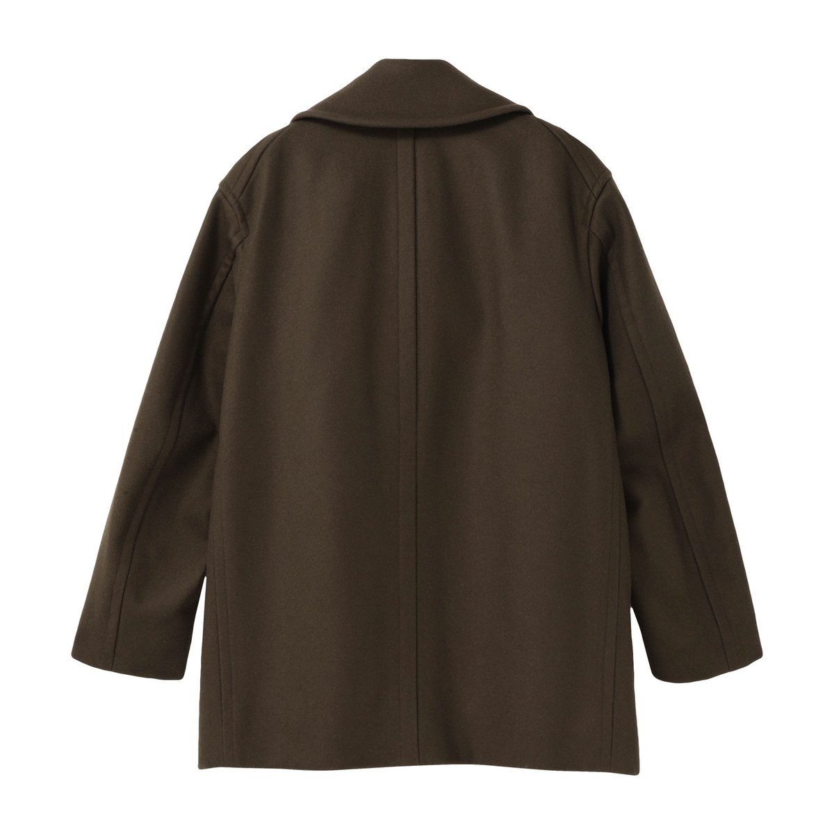 UNIQLO x Jil Sander FW20 Double-Breasted Coat Olive