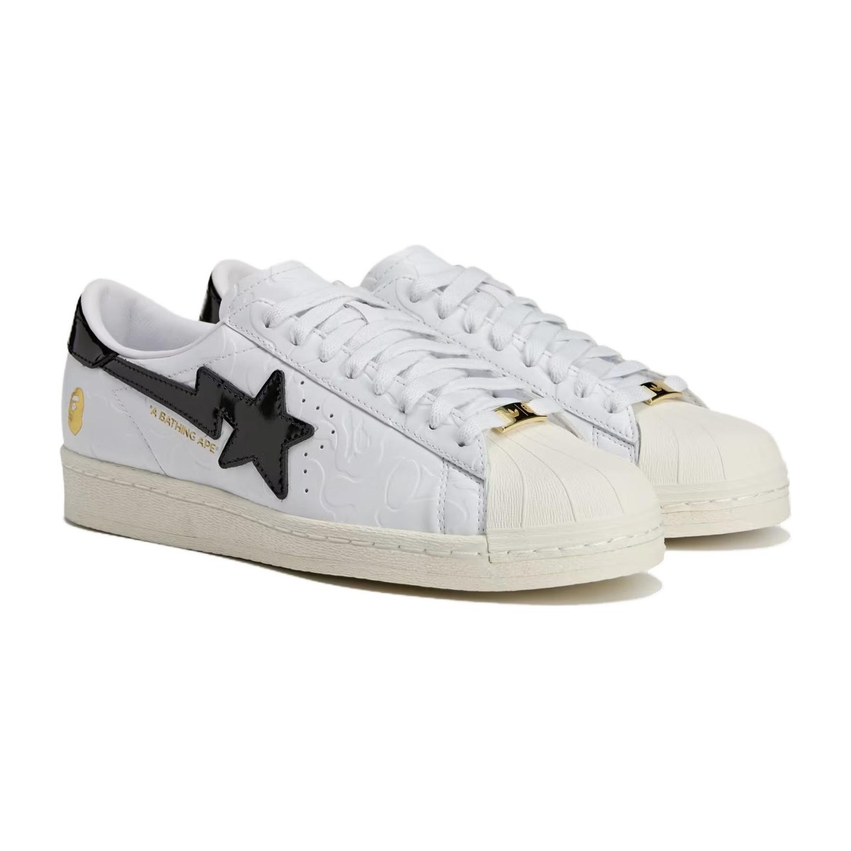 BAPE x Adidas Superstar "White"