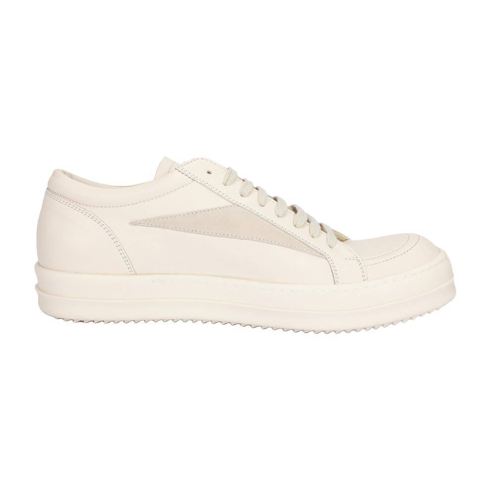 Rick Owens Low Top Sneakers White