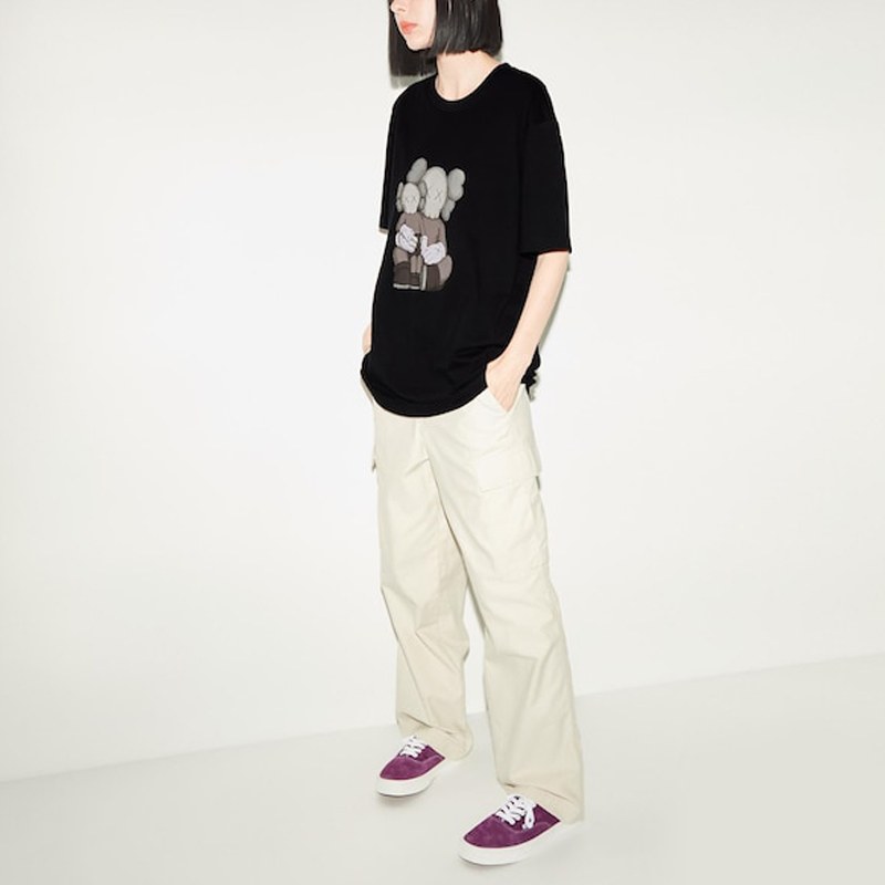 UNIQLO x KAWS SS23 Black T-Shirt