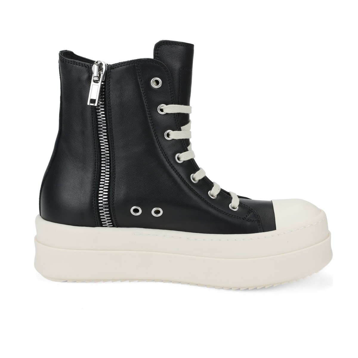 Rick Owens High Top Sneakers Black