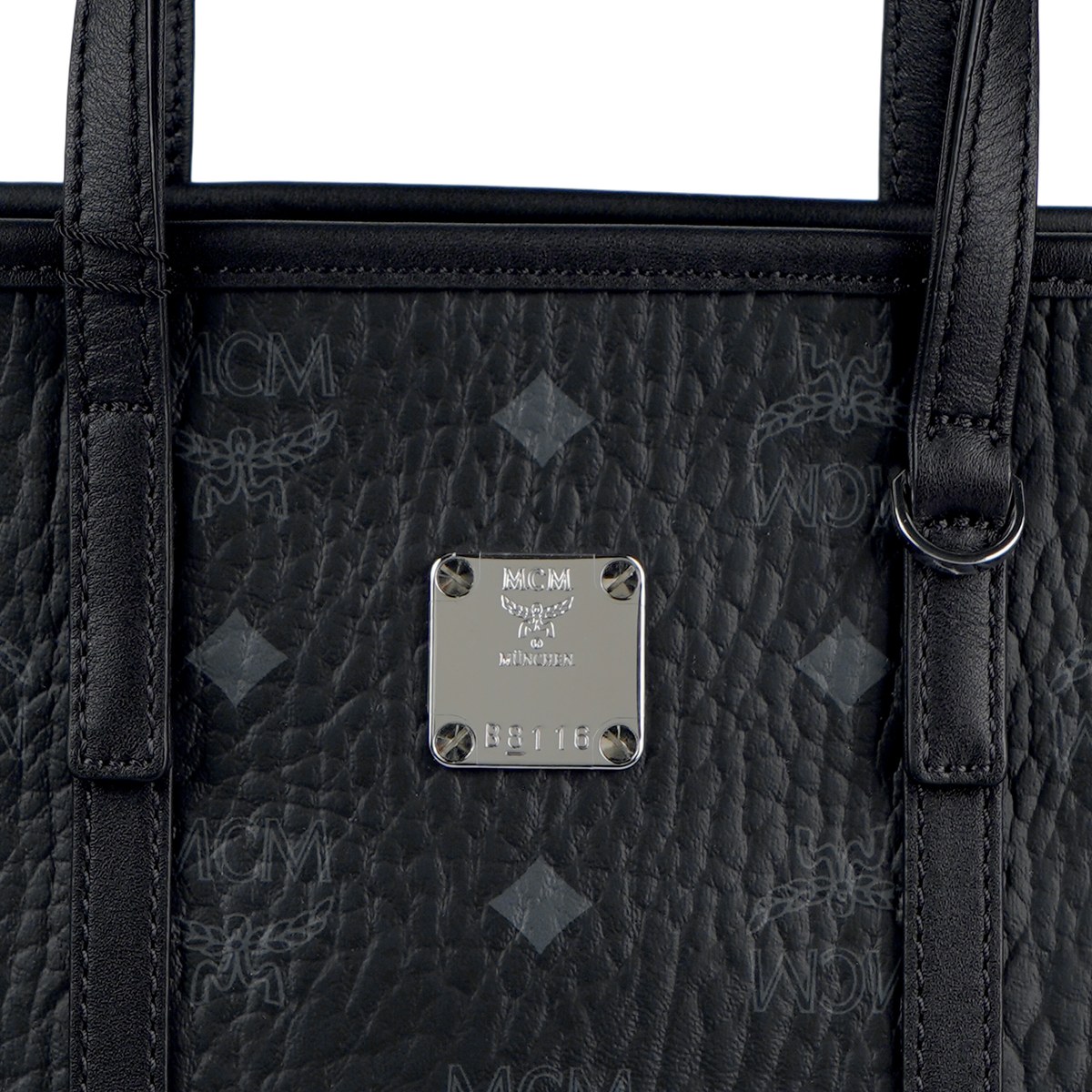 MCM Toni Visetos Mini Black