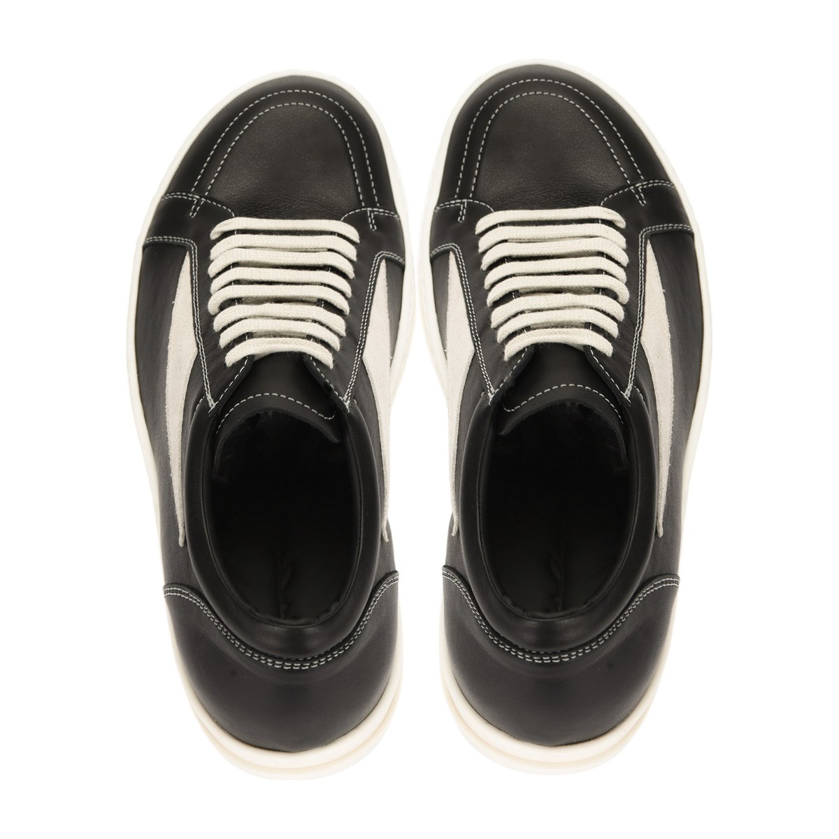Rick Owens Low Top Sneakers Black