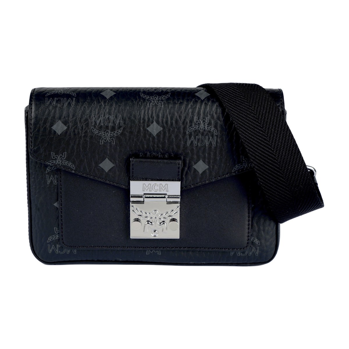 MCM Millie Visetos Black