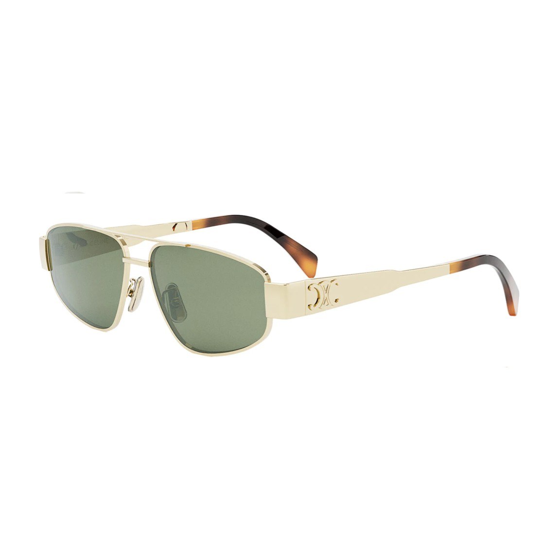 Celine Aviator Sunglasses Gold