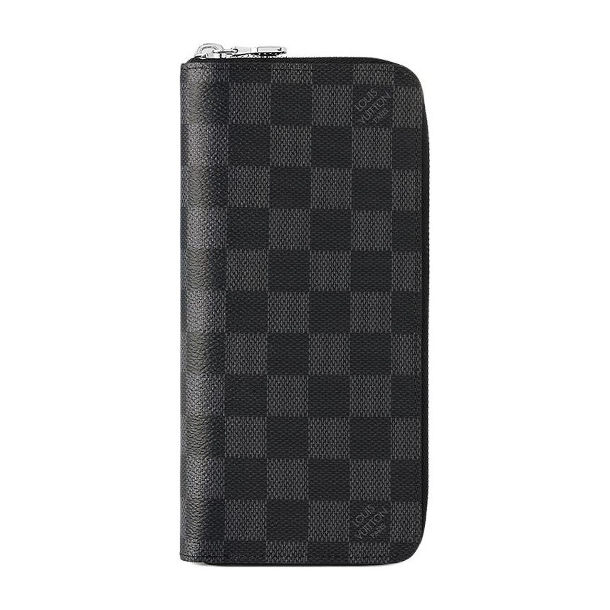 Louis Vuitton Zippy Graphite Canvas Wallet