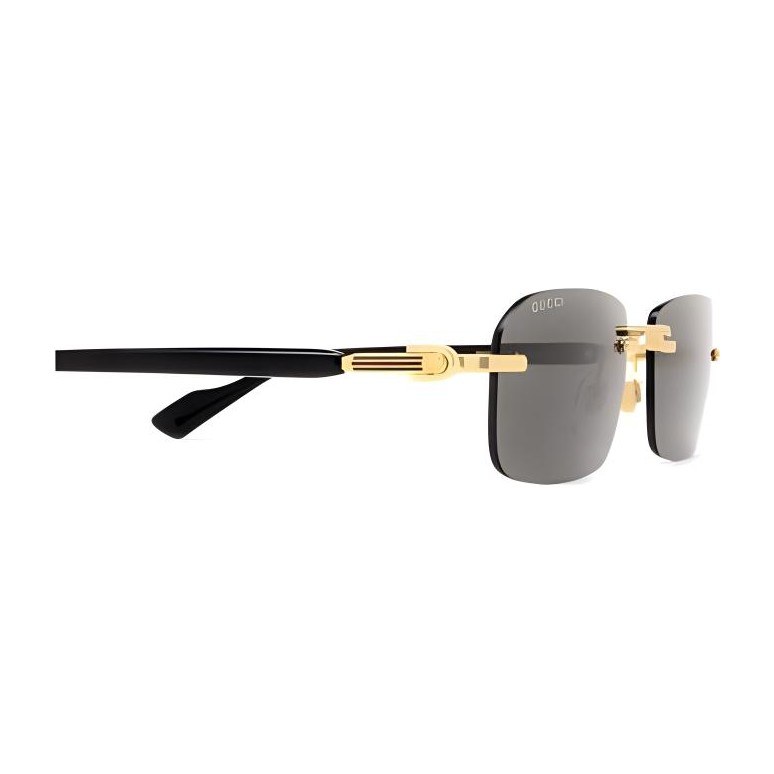 Gucci Rectangular Sunglasses Black